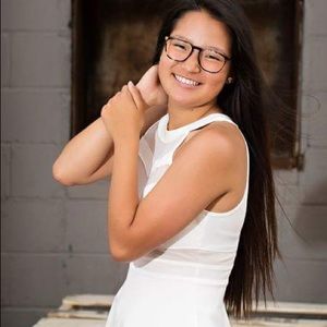 White dress